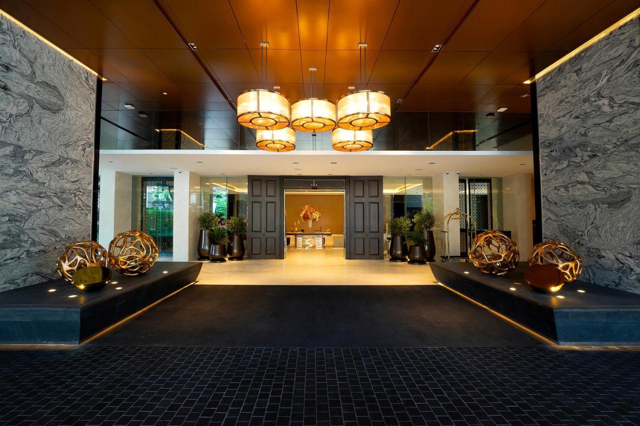 Silq Hotel & Residence, Managed By The Ascott Limited Banguecoque Exterior foto The lobby of the hotel