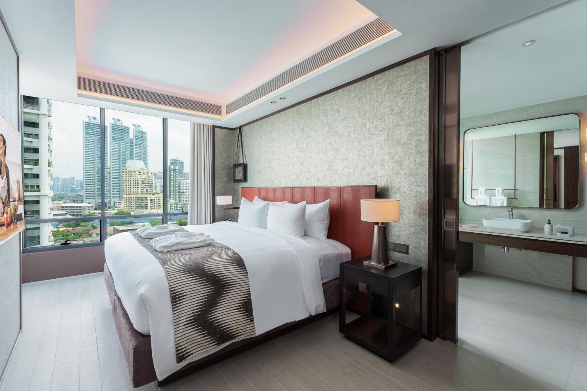 Silq Hotel & Residence, Managed By The Ascott Limited Banguecoque Quarto foto Deluxe Suite
