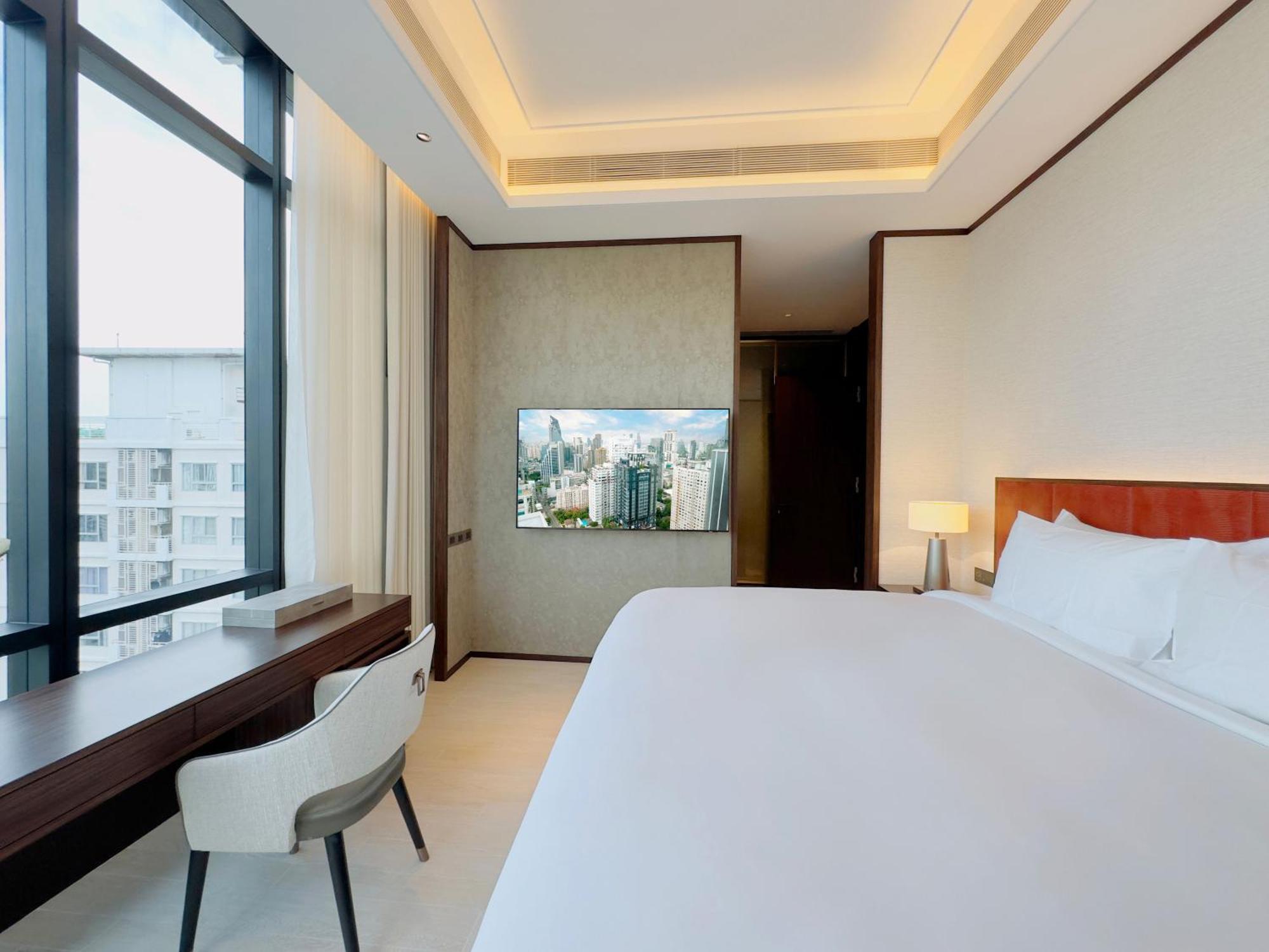 Silq Hotel & Residence, Managed By The Ascott Limited Banguecoque Quarto foto Deluxe Room